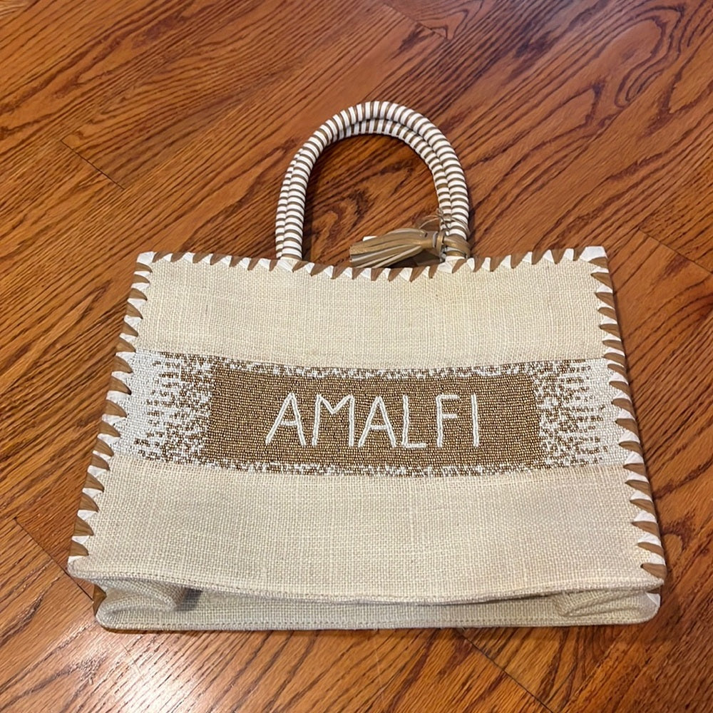 NWT De Siena Woman’s Amalfi Tan Tote Bag