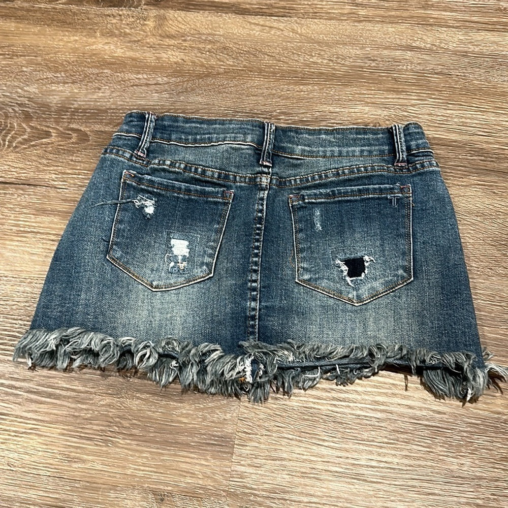 Tractr Girl’s Denim Skirt - Size XL