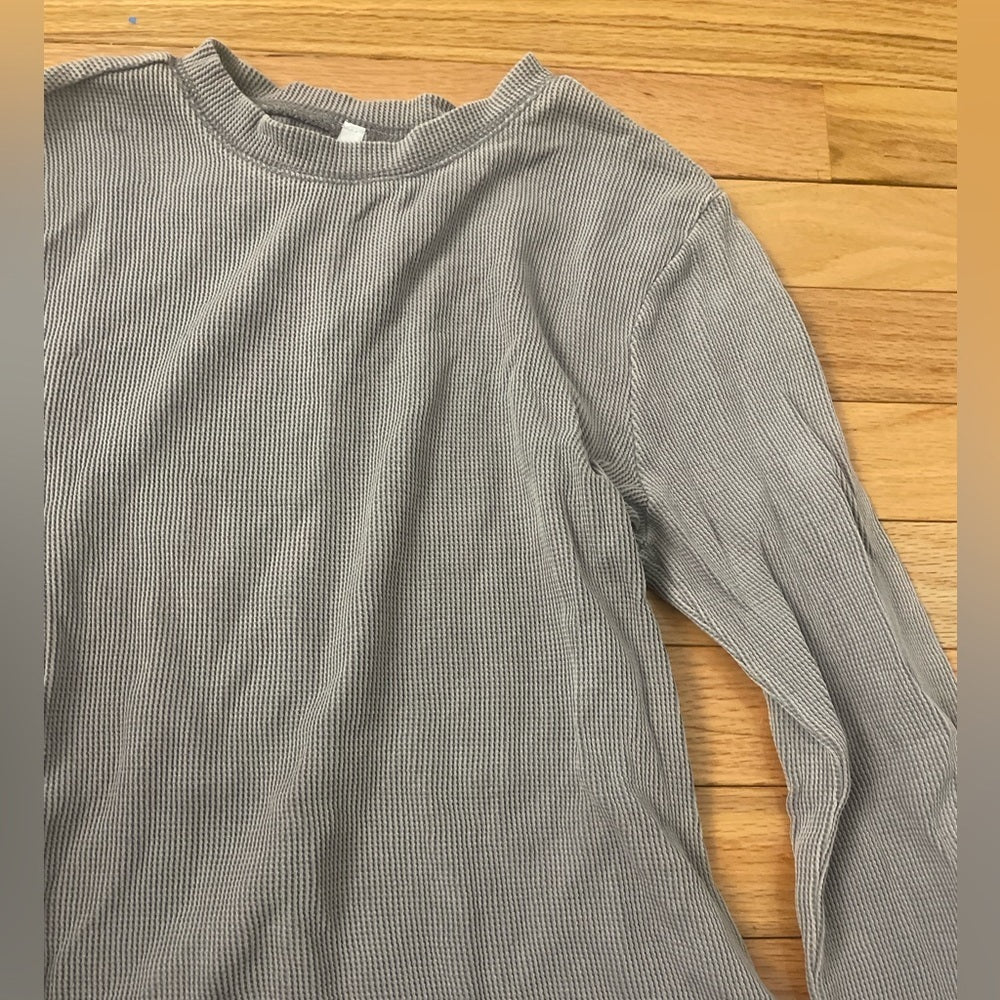 Z Supply Grey Long Sleeve Top Size Medium