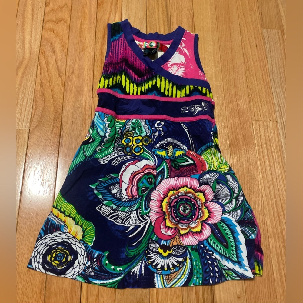 Desigual Multicolored Kids Dress Size 5/6