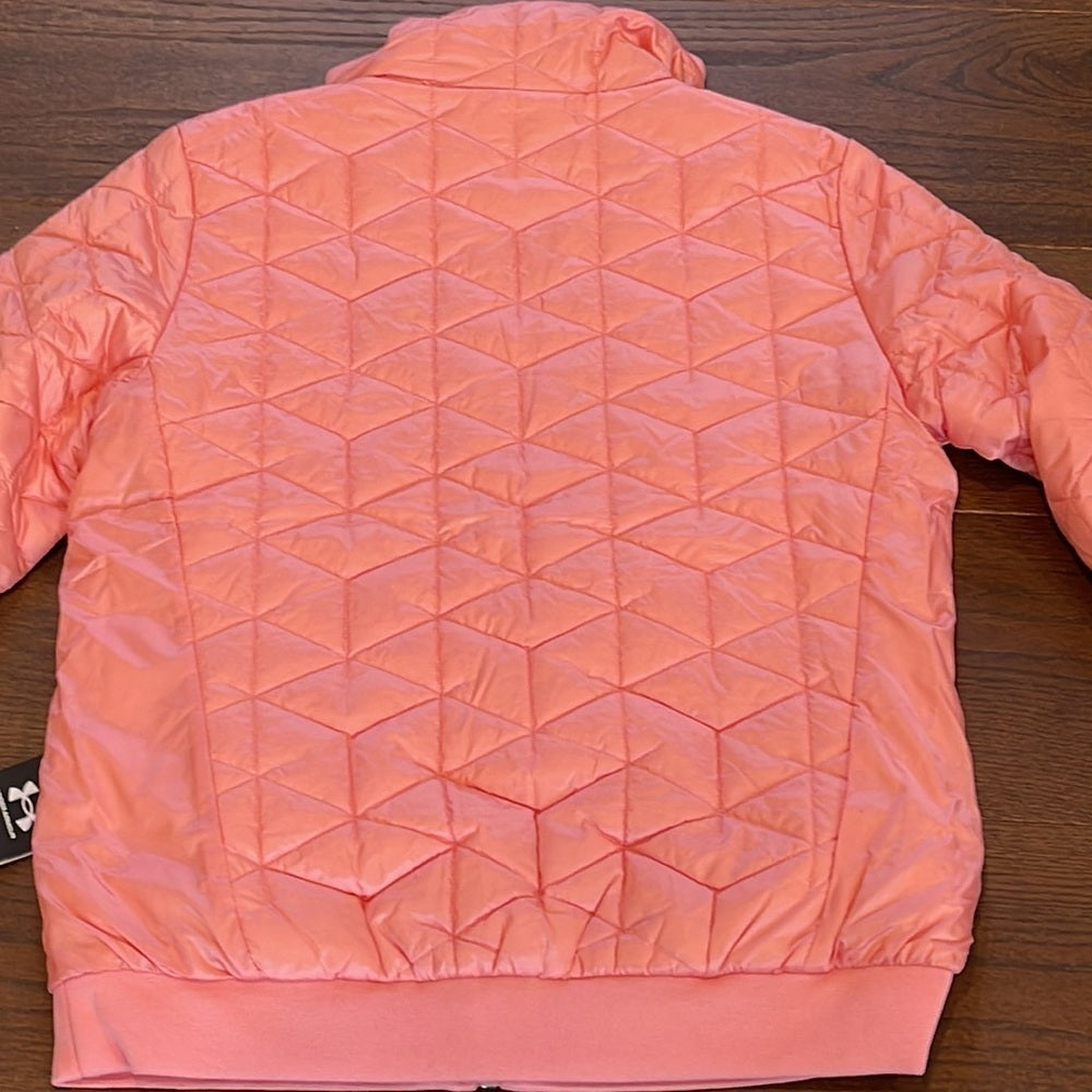 NWT Under Armour Women’s Pick Peach Lightweight Jacket Size Medium