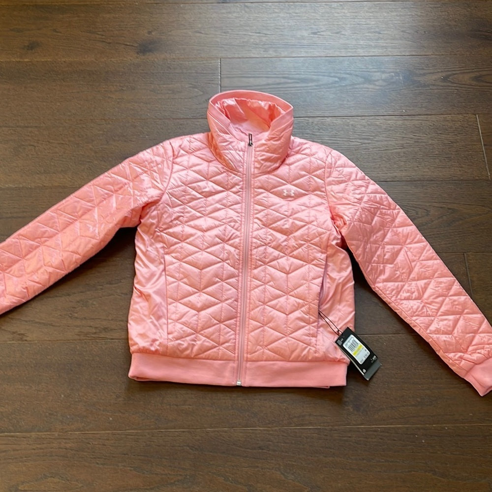 NWT Under Armour Women’s Pick Peach Lightweight Jacket Size Medium