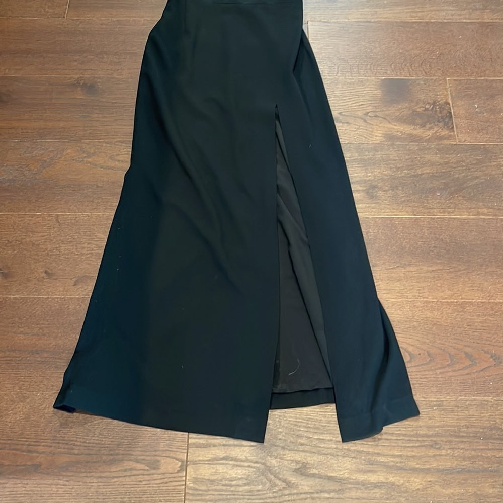 Halston Black Women’s Long Dress Size 2