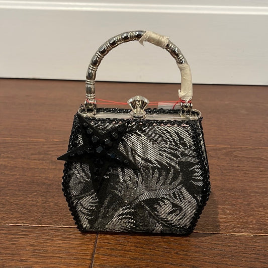 NWOT Vice Versa Black Evening Bag