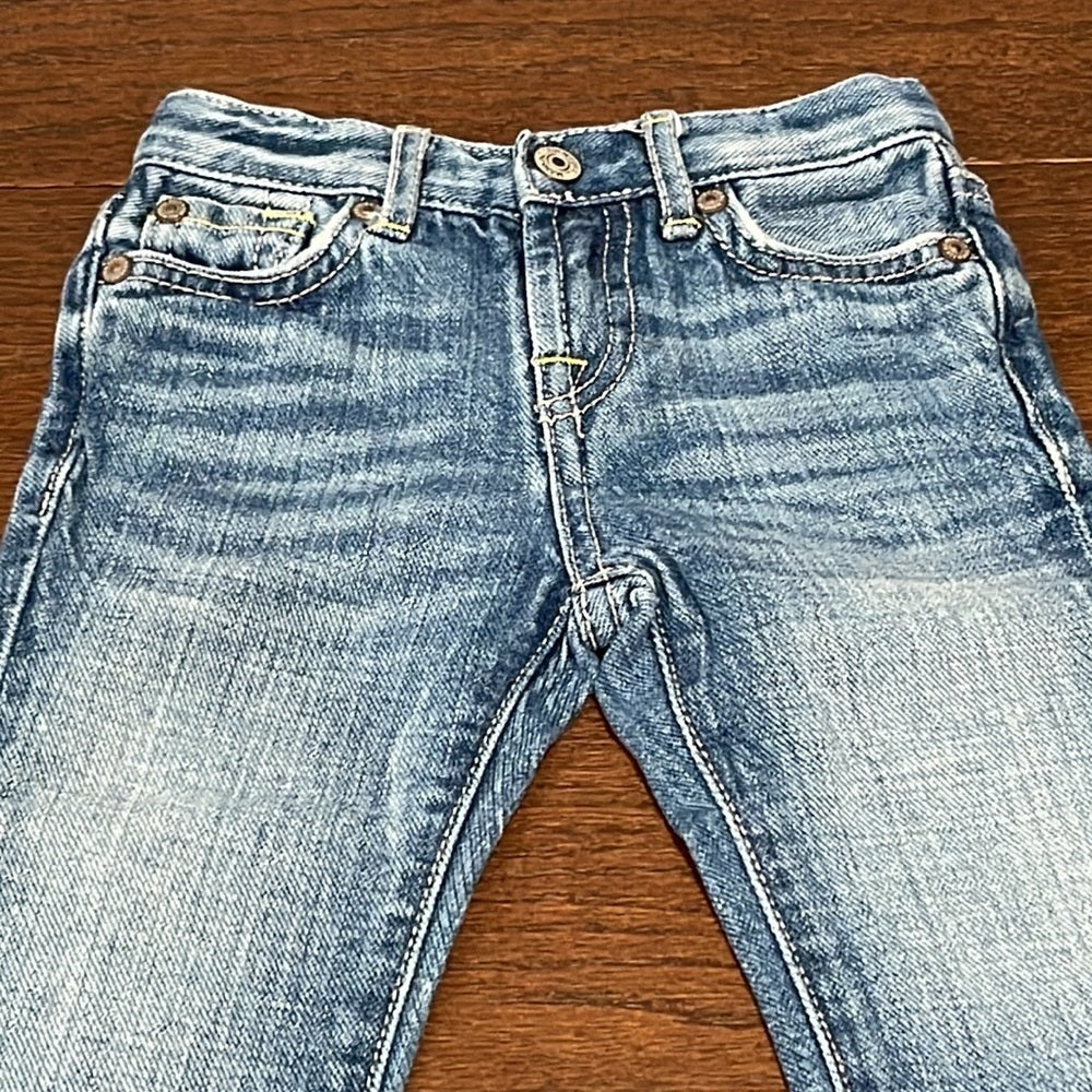 Boys 7 For All Mankind Standard Blue Jeans Size 12 months