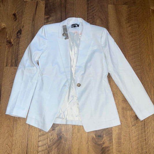 NWT J Crew Woman’s White Helena Blazer Size 2