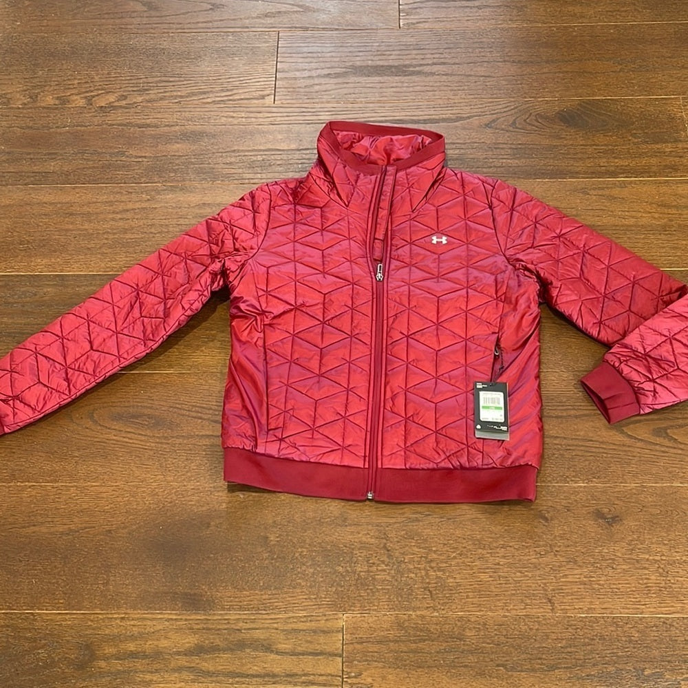 UNDER Armour Red Women’s Lightweight Jacket Size Large