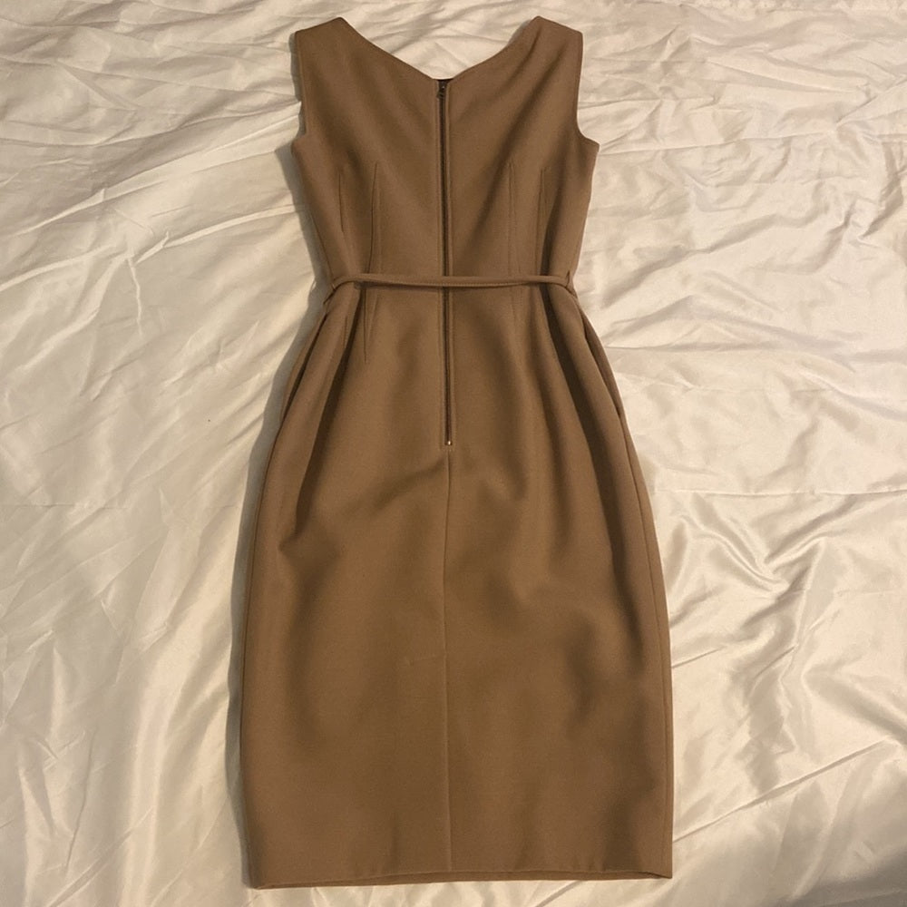 Women’s Dolce & Gabbana Wool tan dress.  Size 40