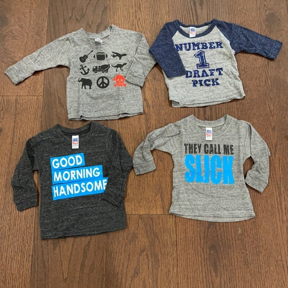 Boys Long sleeve t-shirt Size 6-12 months