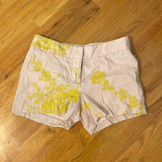 WOMEN’S  J Crew pink shorts. Size 6