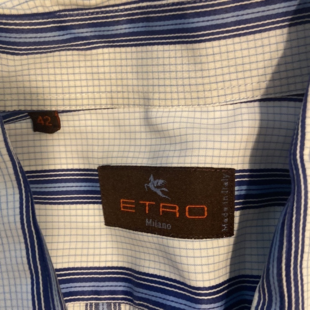 Men’s Etro Button Down shirt. Size 42