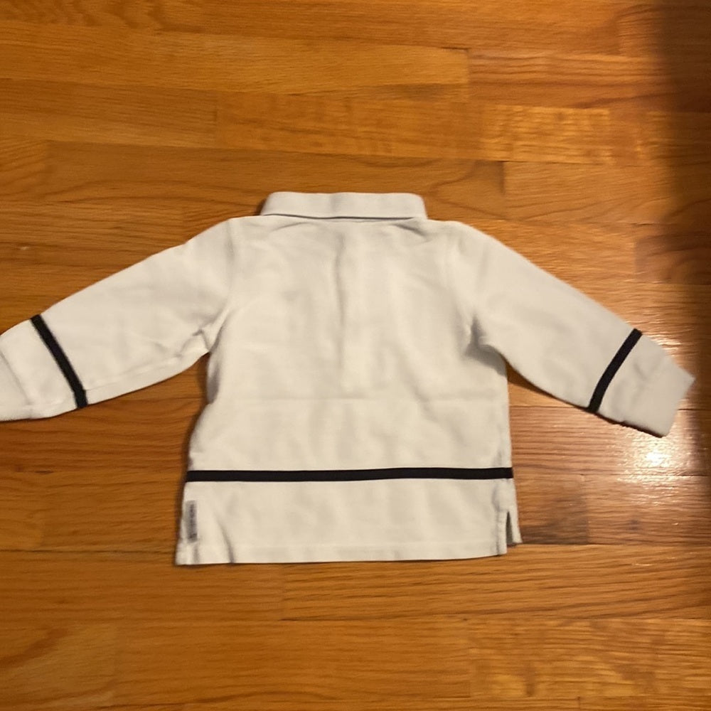 Boys Armani baby long sleeved collared shirt. Size 12 mos