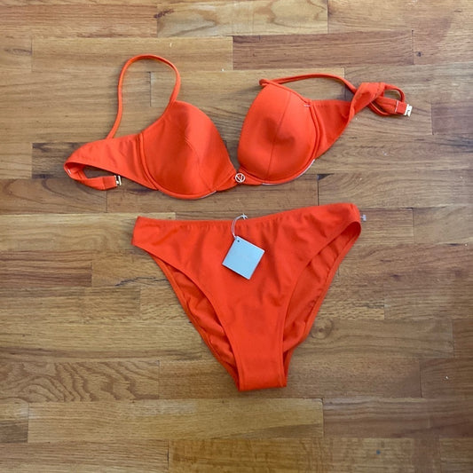 Nwt Women’s Valentino Orange Bikini Coppa Size 48