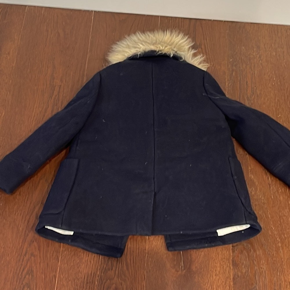 CREWCUTS Navy Girls Pea Coat Size 4-5