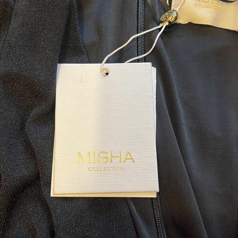 NWT Misha Collection Woman’s Black Paola Dress Size US 0