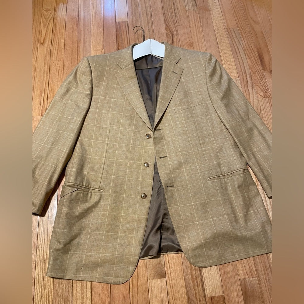 Ermenegildo Zegna Men’s Beige Sport Jacket