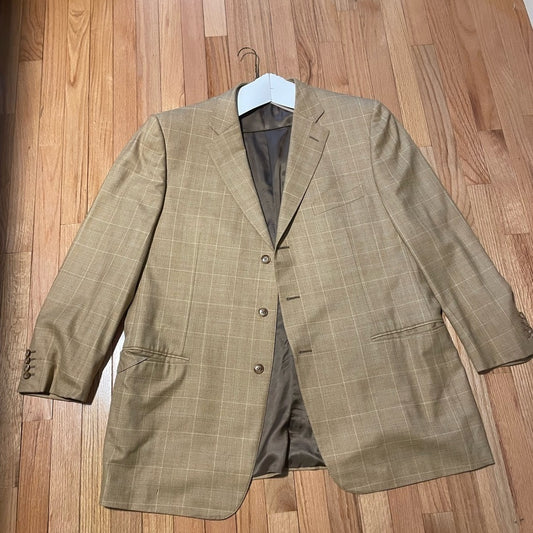 Ermenegildo Zegna Men’s Beige Sport Jacket