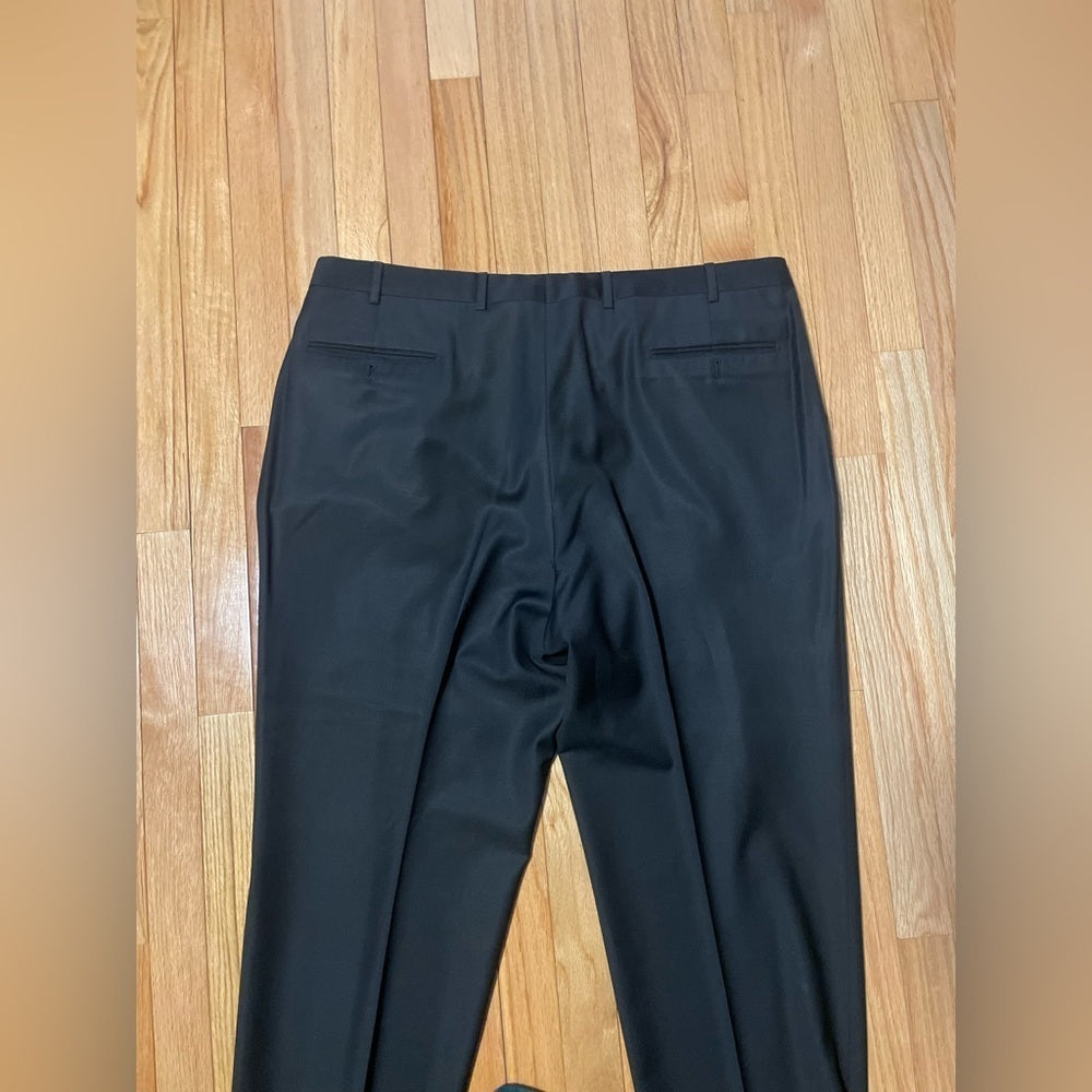 Ermenegildo Zegna Men’s Black Dress Pants