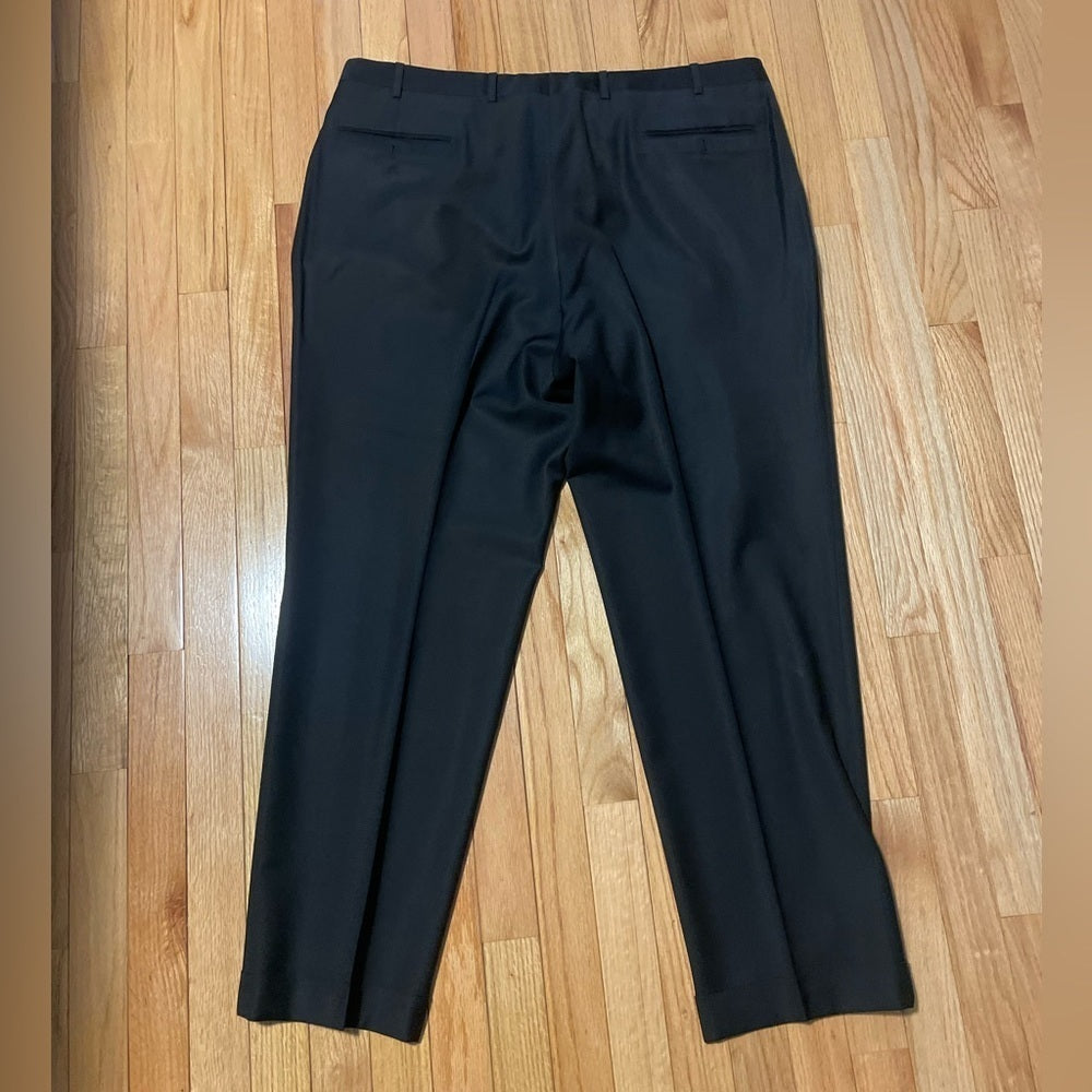 Ermenegildo Zegna Men’s Black Dress Pants