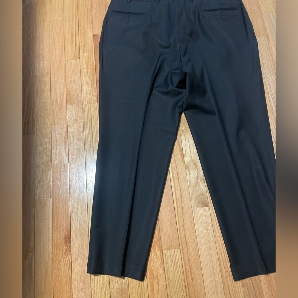 Ermenegildo Zegna Men’s Black Dress Pants