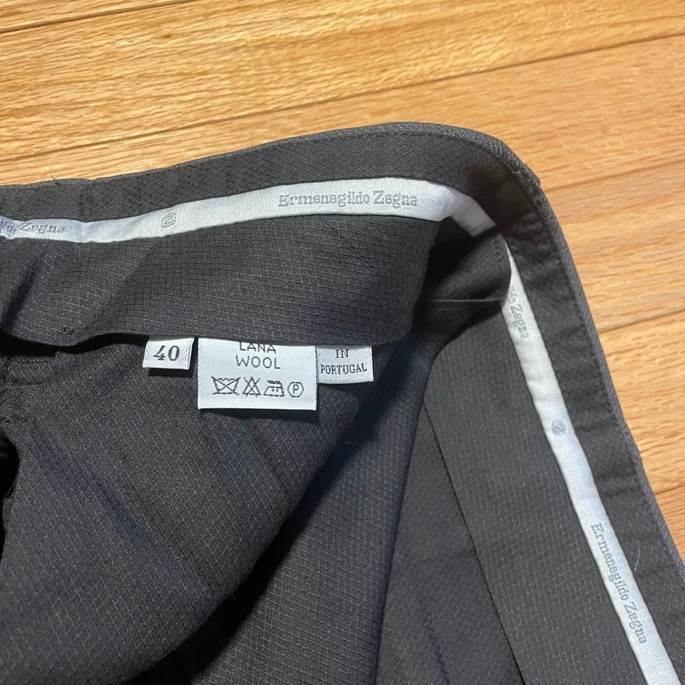 Ermenegido Zegna Grey Men’s Dress Pants Size 40