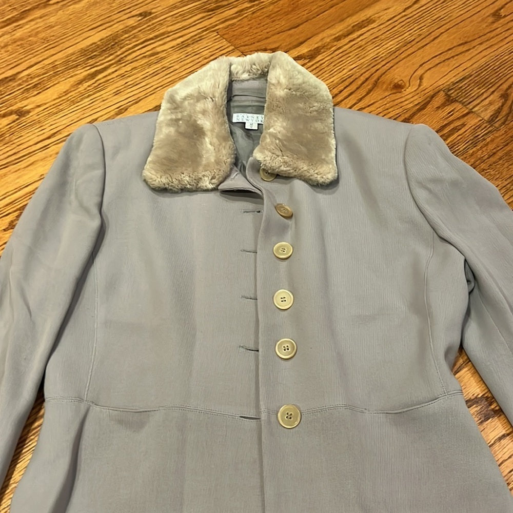 Barneys New York Woman’s Taupe Jacket Size 46/12