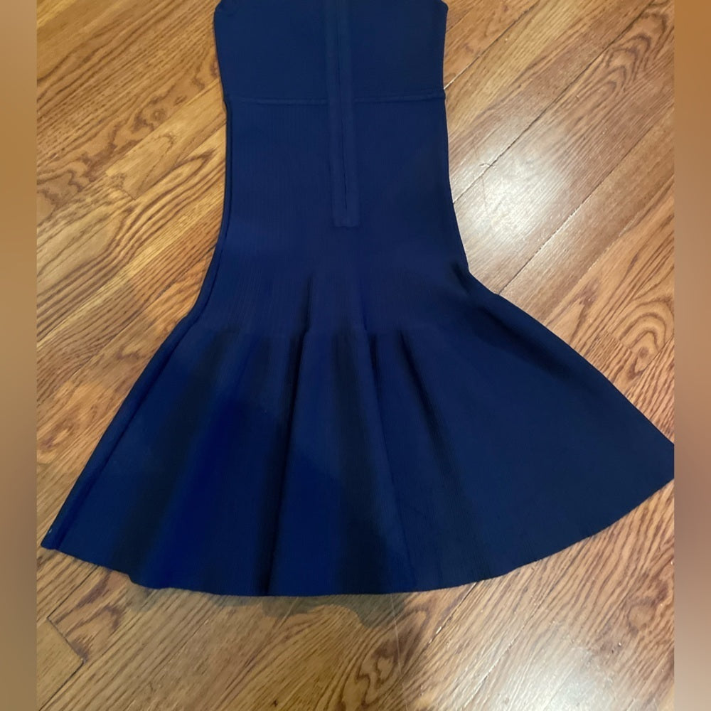 Issa London Navy Sleeveless Dress Size P