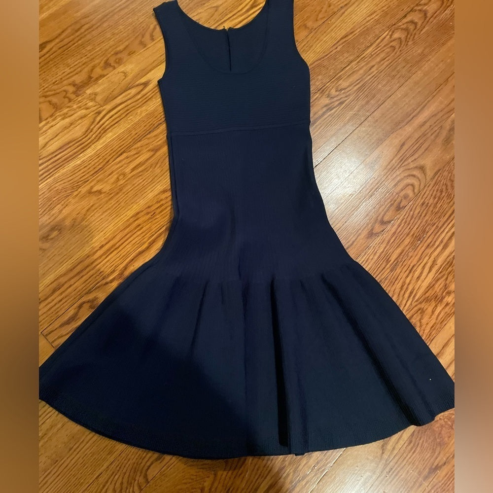 Issa London Navy Sleeveless Dress Size P