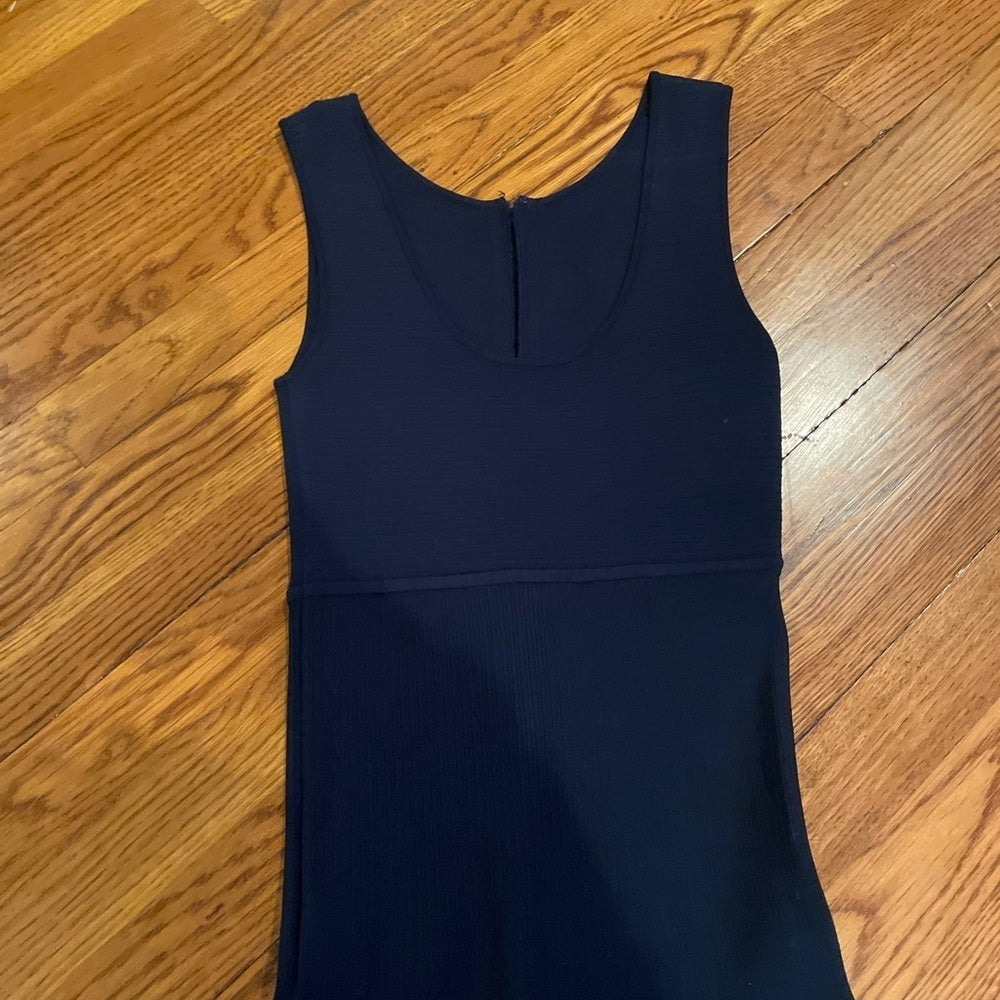 Issa London Navy Sleeveless Dress Size P