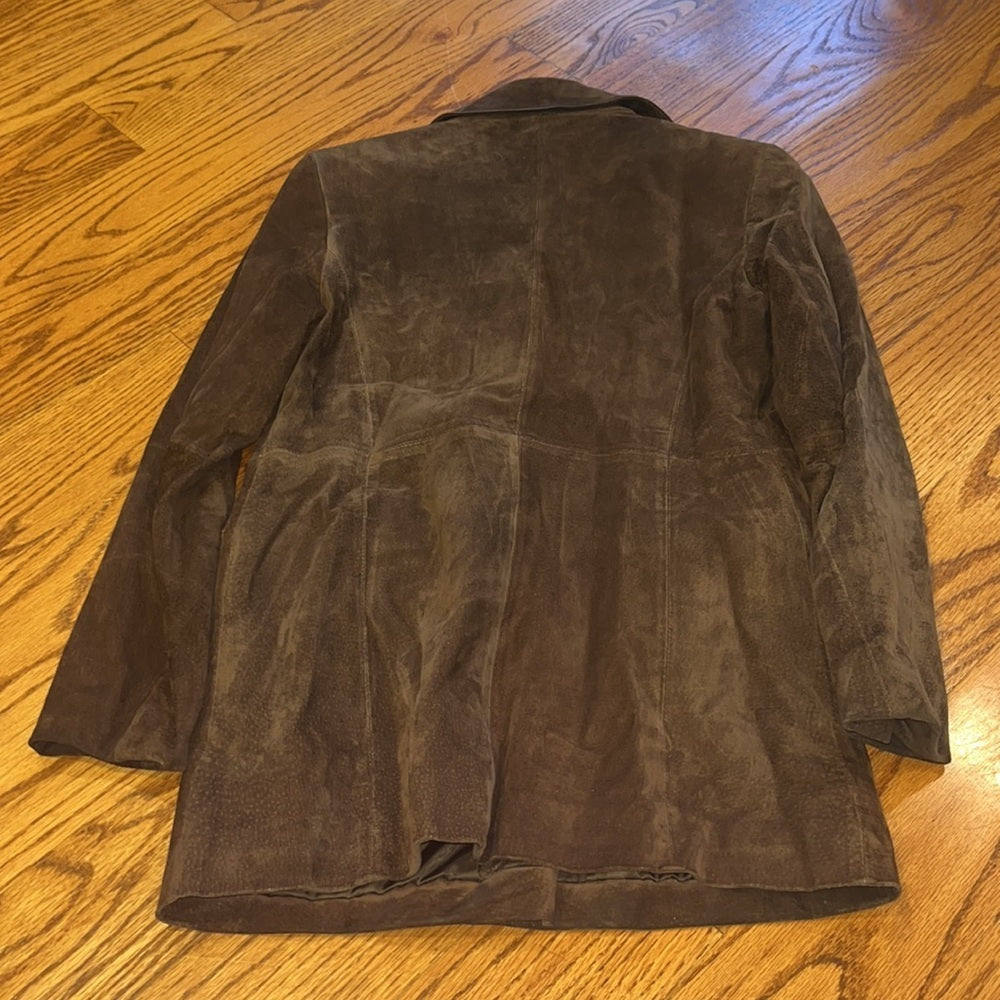 Caslon Woman’s Brown Leather Jacket Size XS