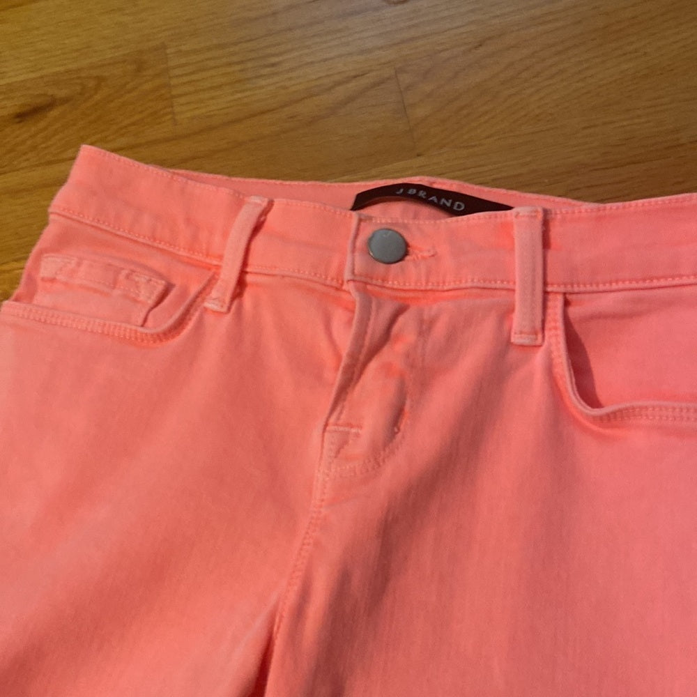 Women’s J Brand jeans. Salmon pink. Size 25