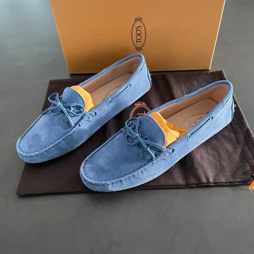 Tod’s Women’s Blue Driving Shoes Size 39.5/9.5