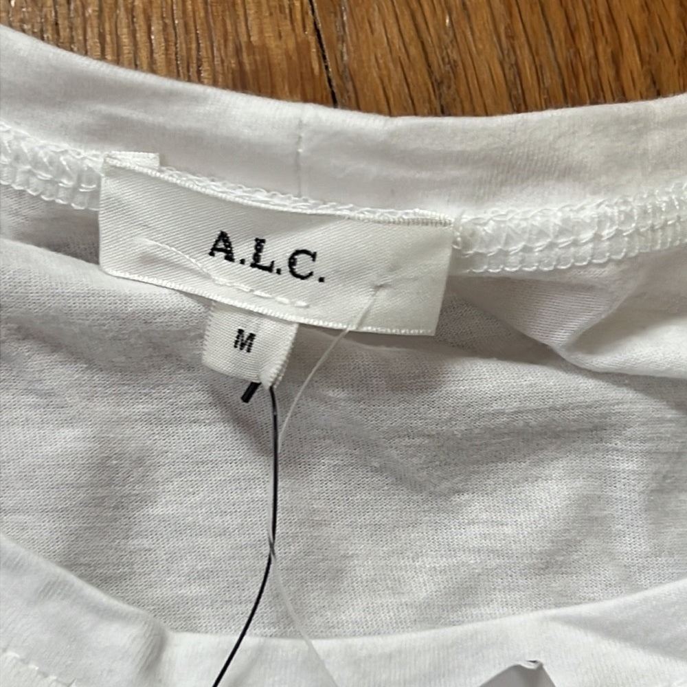 NWT A.L.C Women’s White Shirt Size M