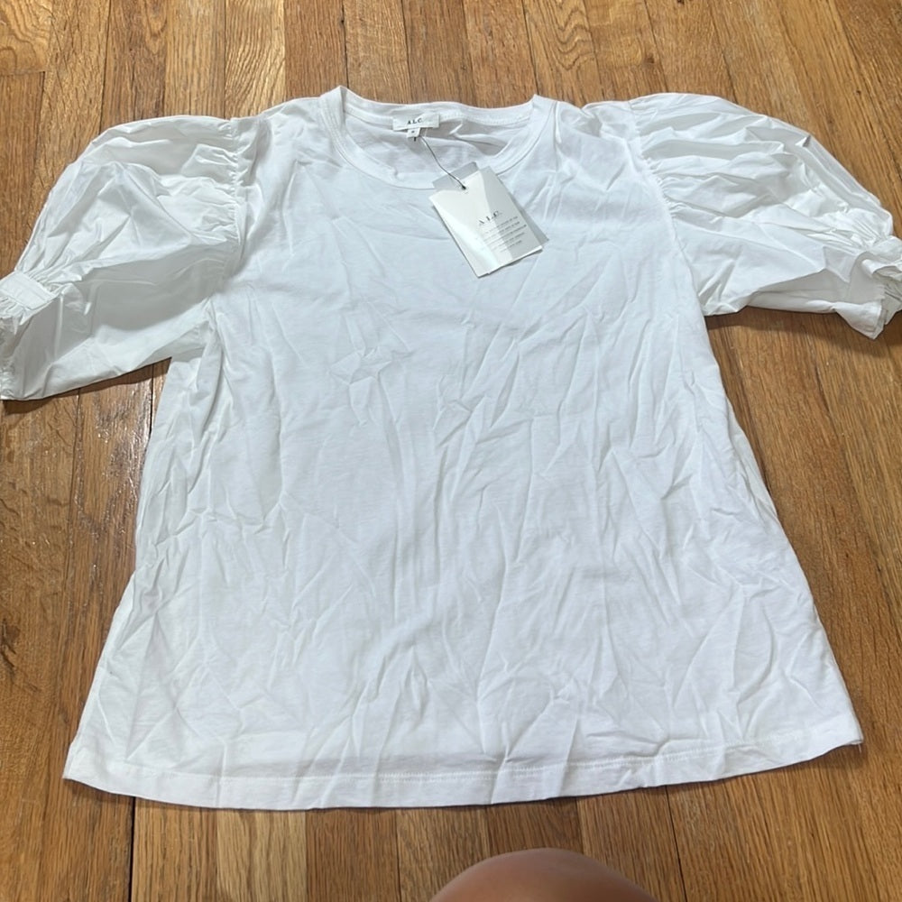 NWT A.L.C Women’s White Shirt Size M