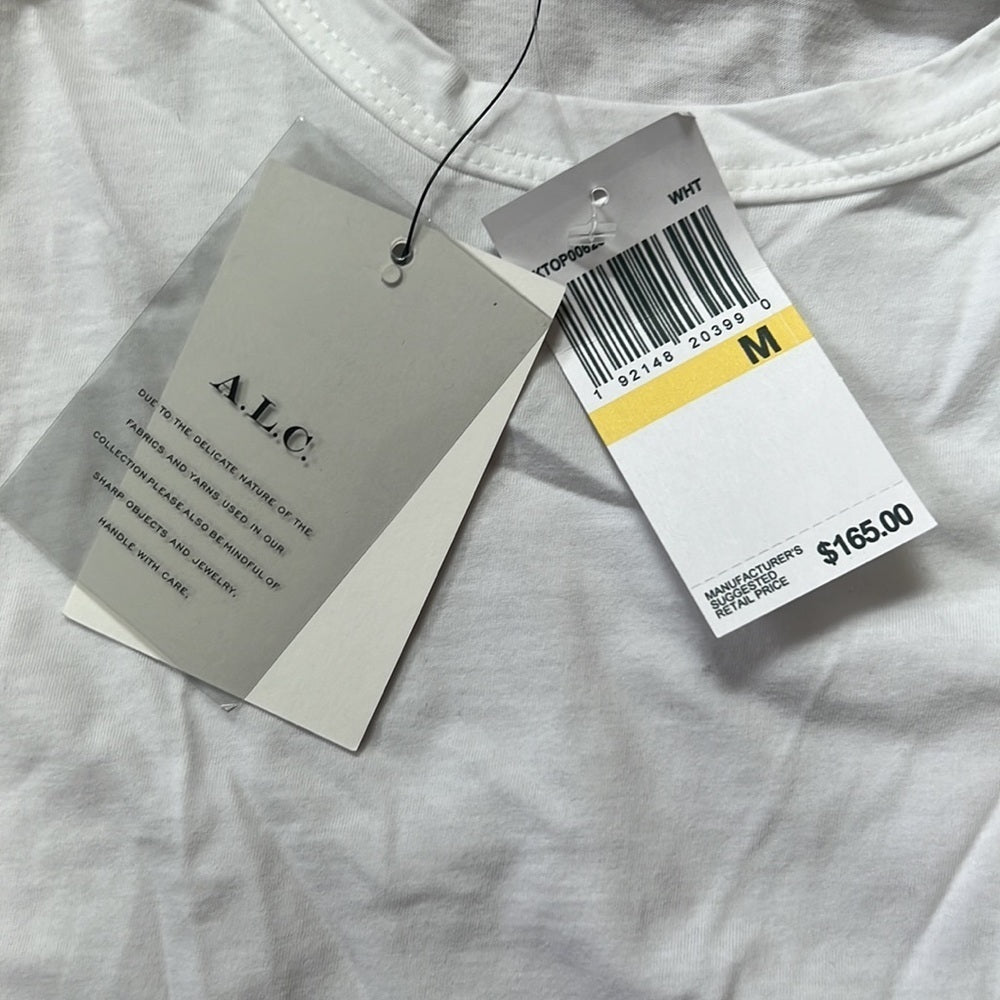 NWT A.L.C Women’s White Shirt Size M