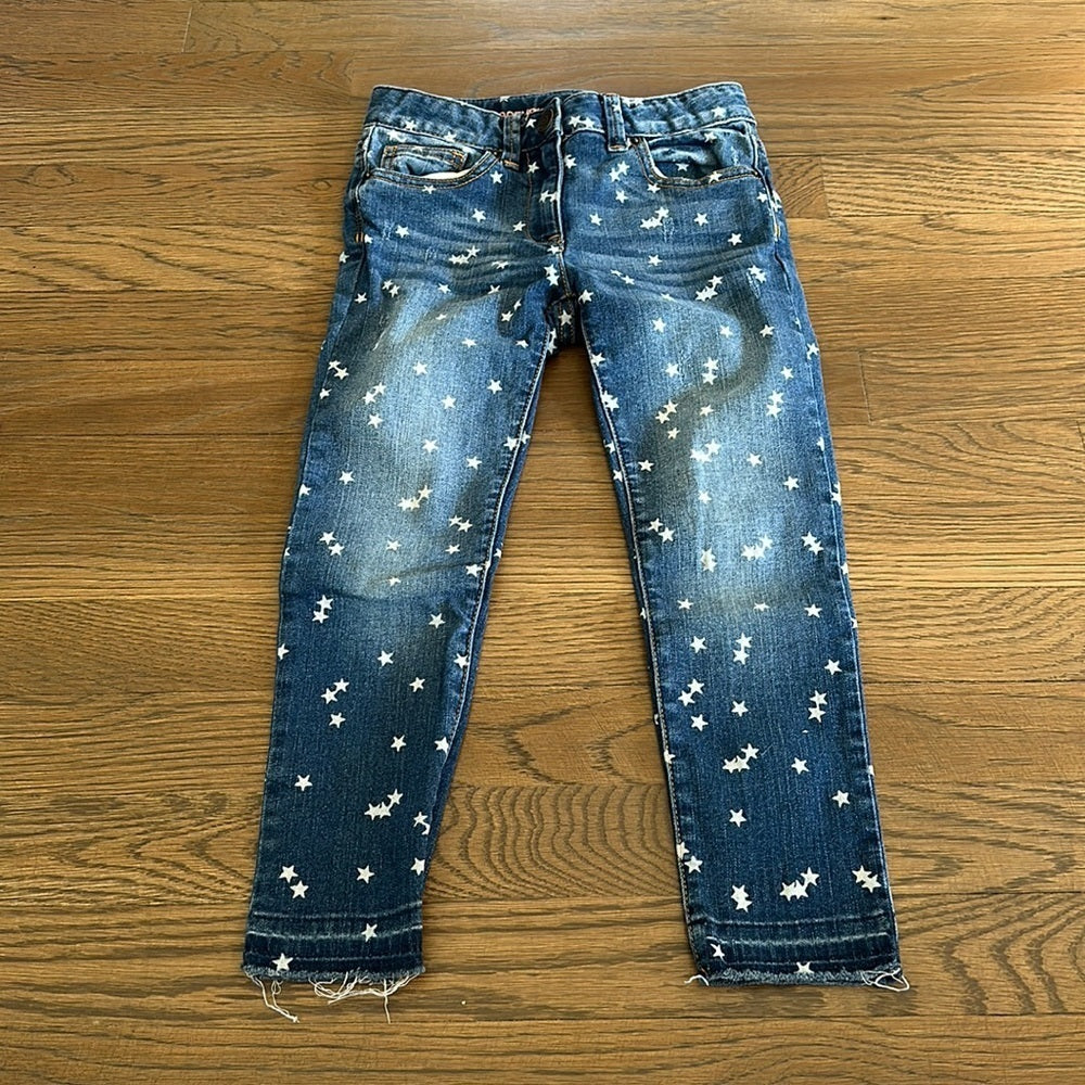 J. Crew Crewcuts Girl’s Starry Jeans - Size 6