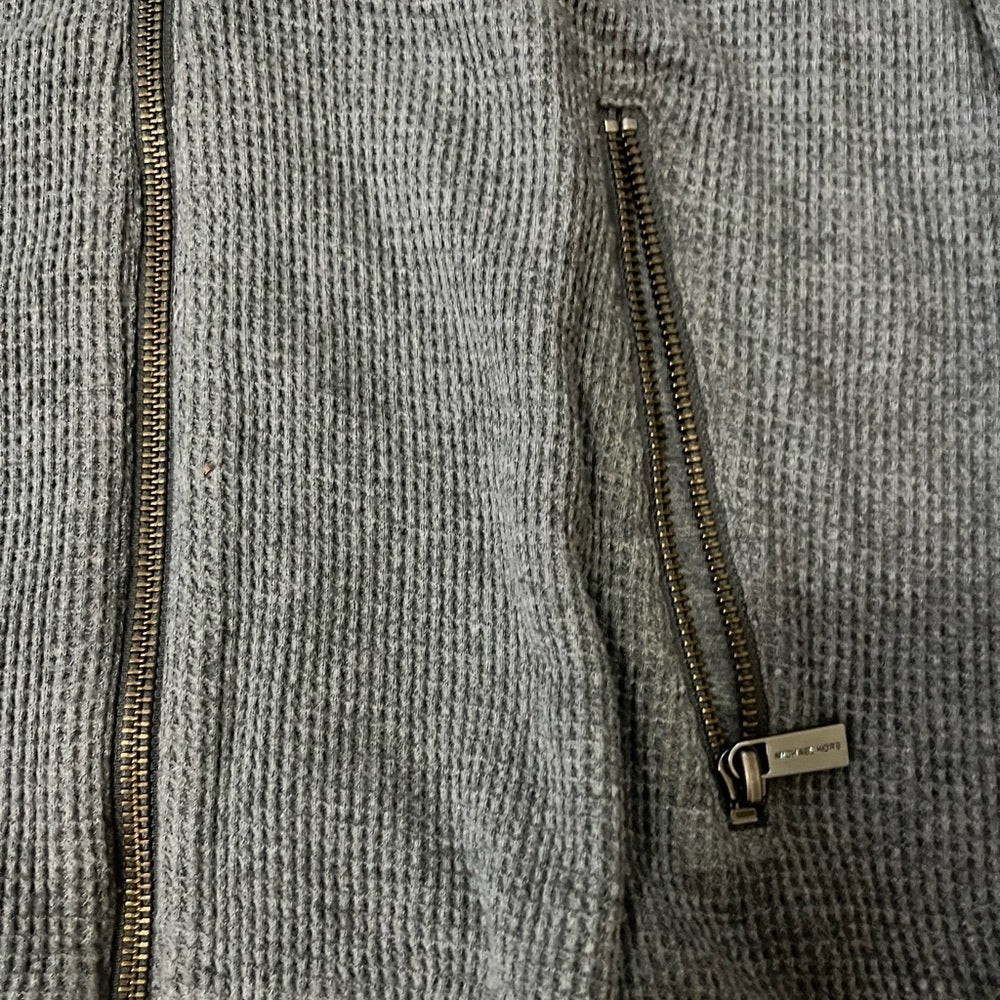 Michael Kors Men’s Ombré Zippered Hoodie Size Medium