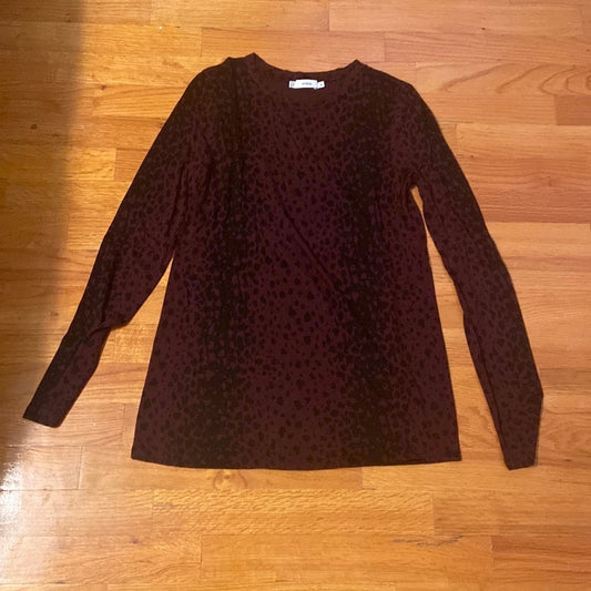 Women’s Vince long sleeved top. Brown. Size XS