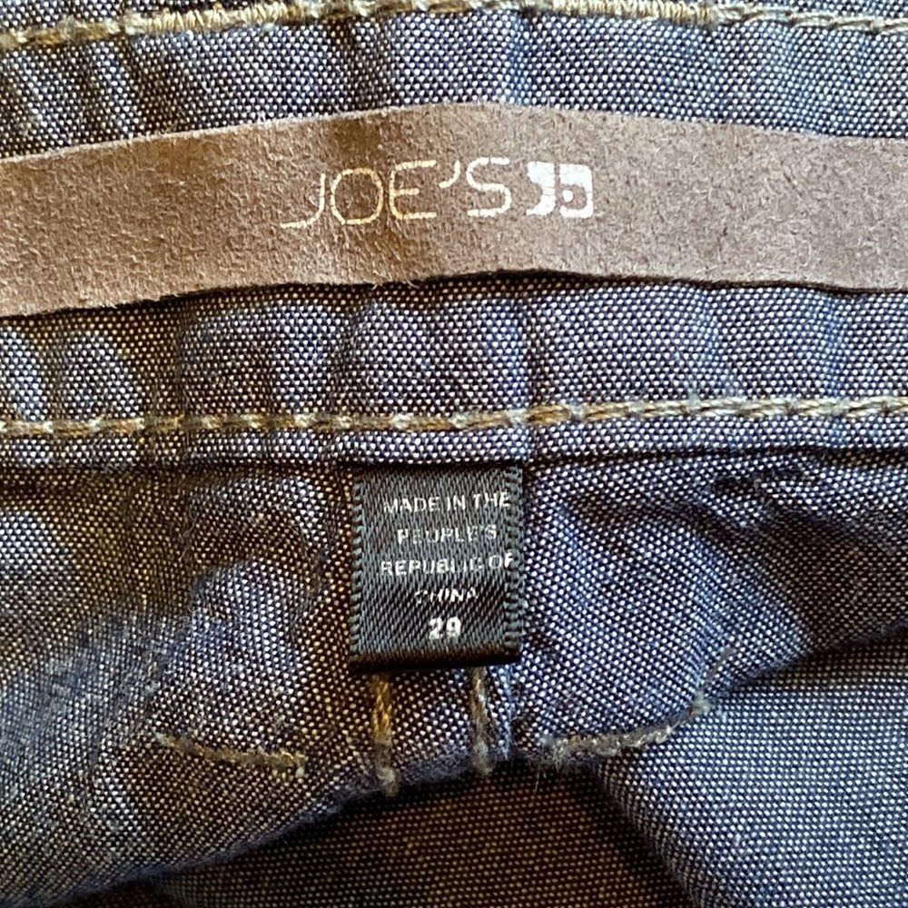 Joe’s wide leg cotton pants blue size 29