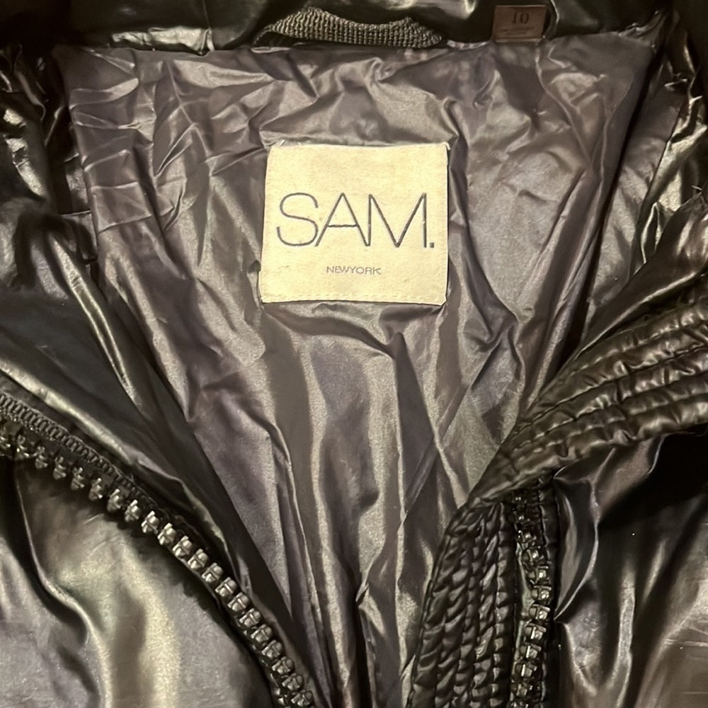 SAM. New York Girl’s Black Puffer Size 10