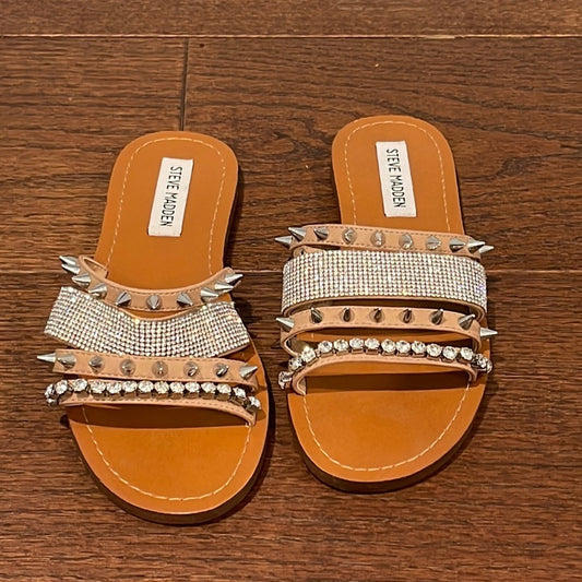 Steve Madden Women’s Flat Slide Sandals Size 6.5