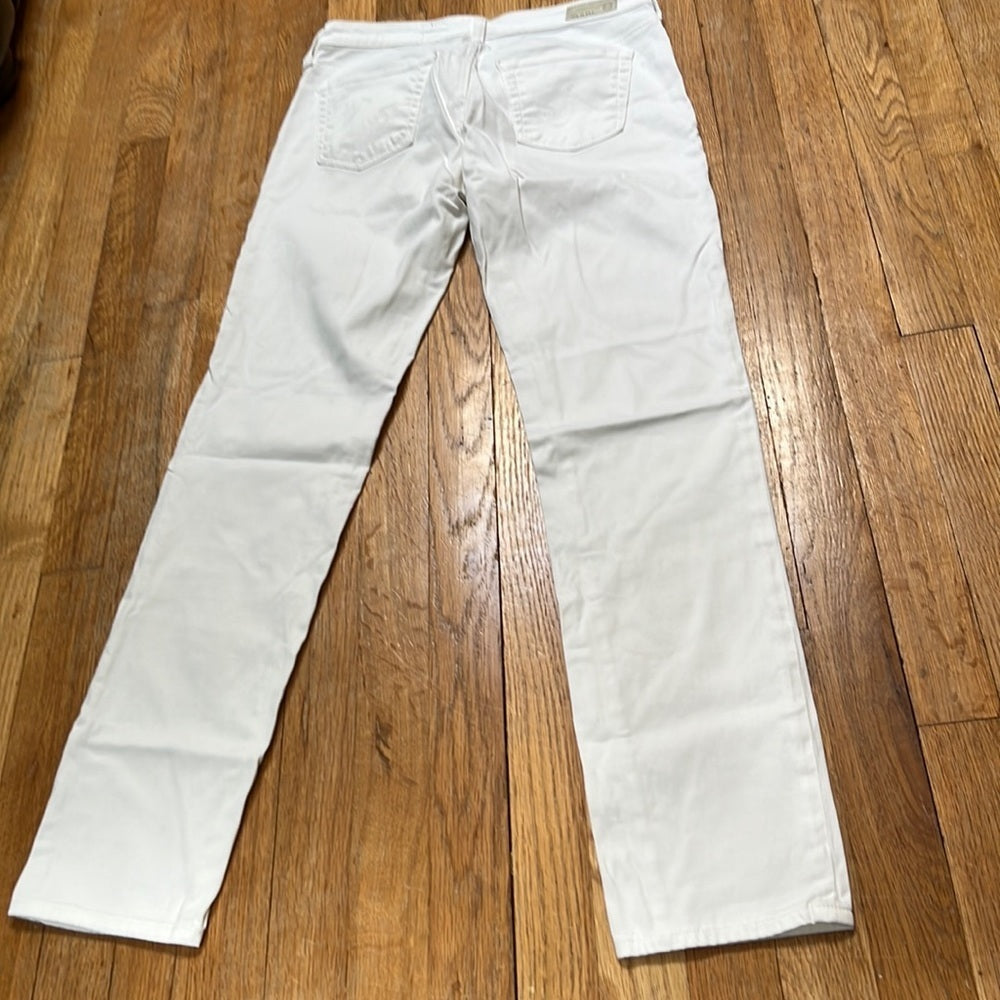 AG Adriano Goldschmieo Women’s White Jeans Size 28r