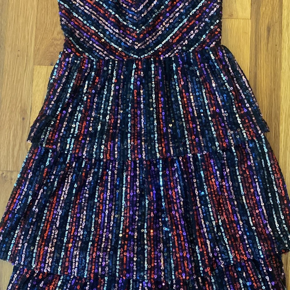 Saylor Women’s Multicolor Sequin Dress Size XS