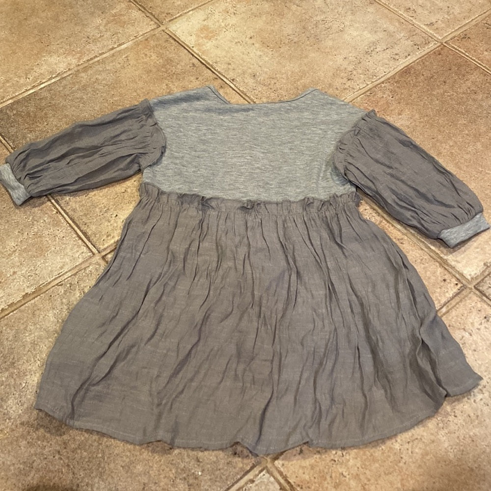 Mia Joy kids gray dress size 6