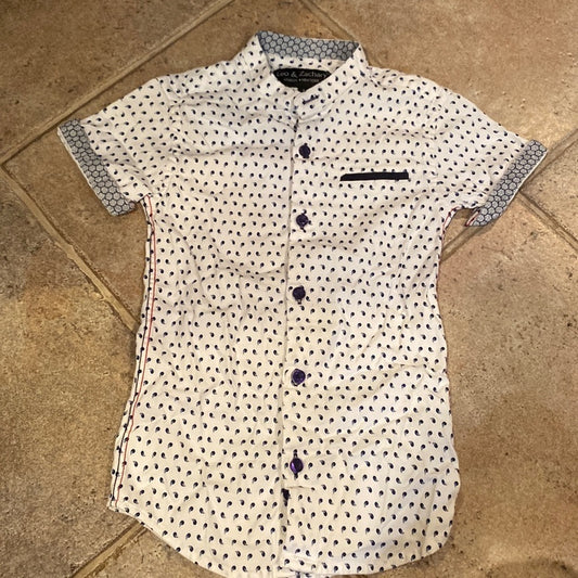 Also & Zachary boys button down shirt size 6