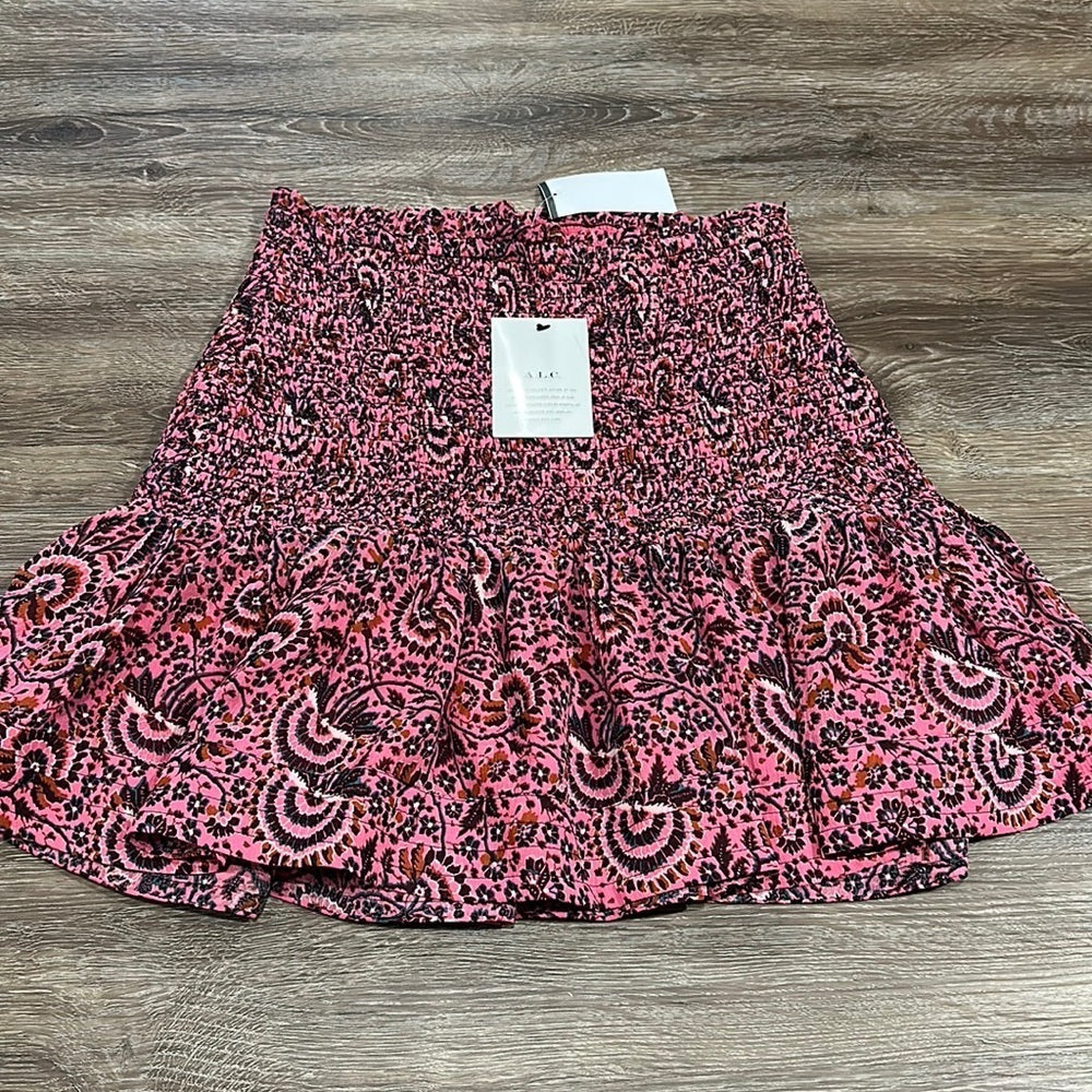 NWT A.L.C. Women’s Paisley Skirt - Size 10