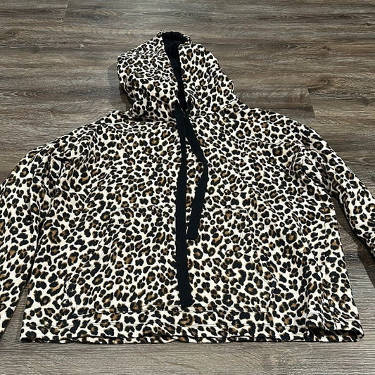 Velvet Women’s Cheetah Hoodie - Size Small