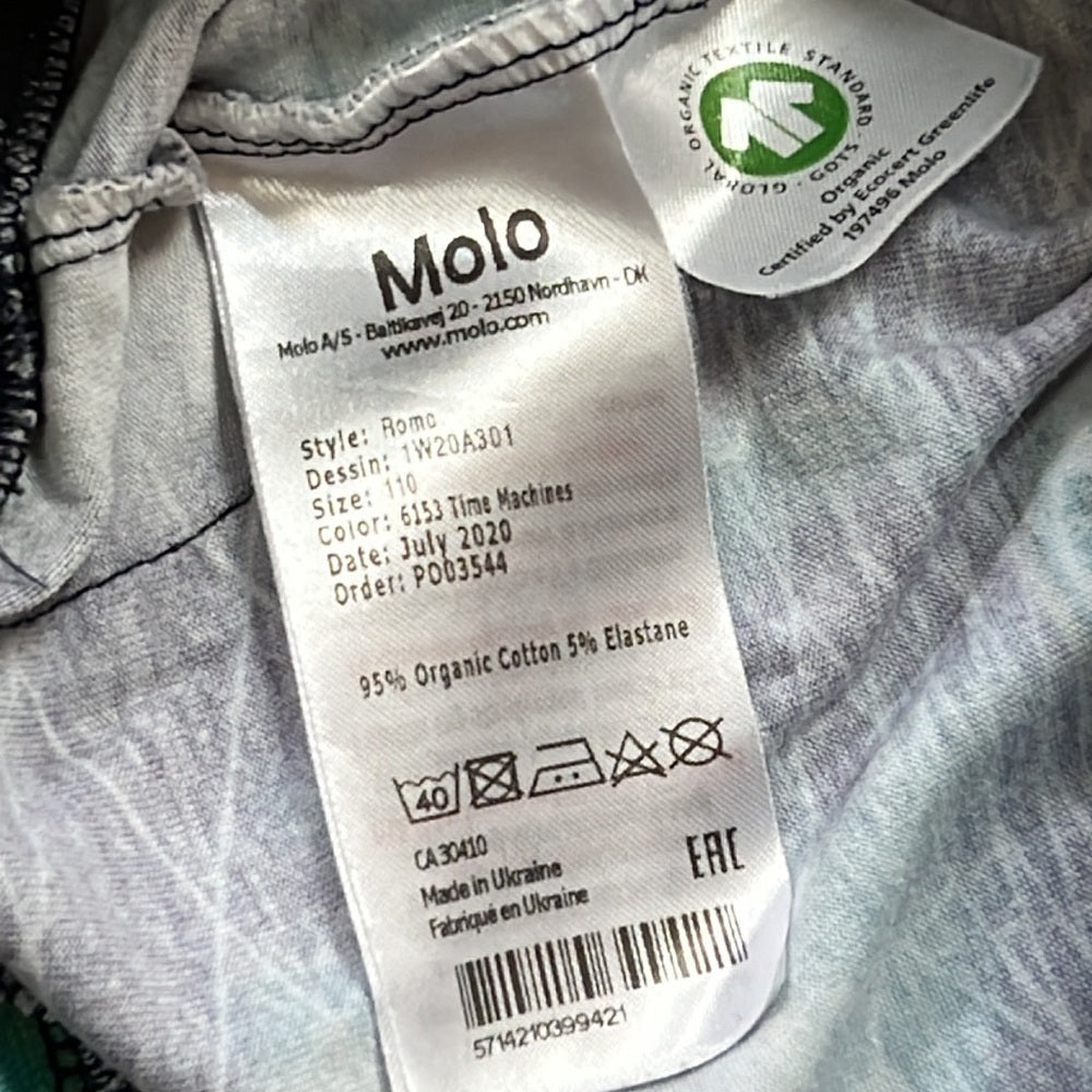 MOLO Kid’s Blue Space Hoodie Size 5