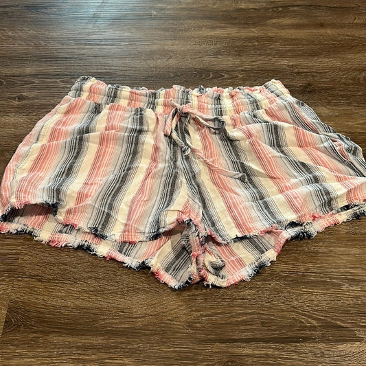 Bella Dahl Women’s Striped Flow Shorts - Size Large