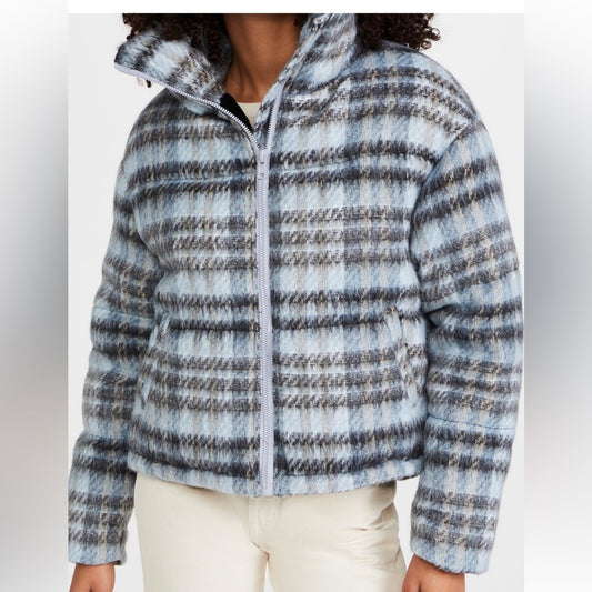 Apparis Woman’s Josh Plaid Faux Fur Lined Jacket Size M